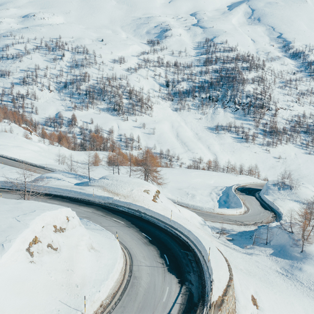 Frenata migliorata del 5% su superfici innevate*