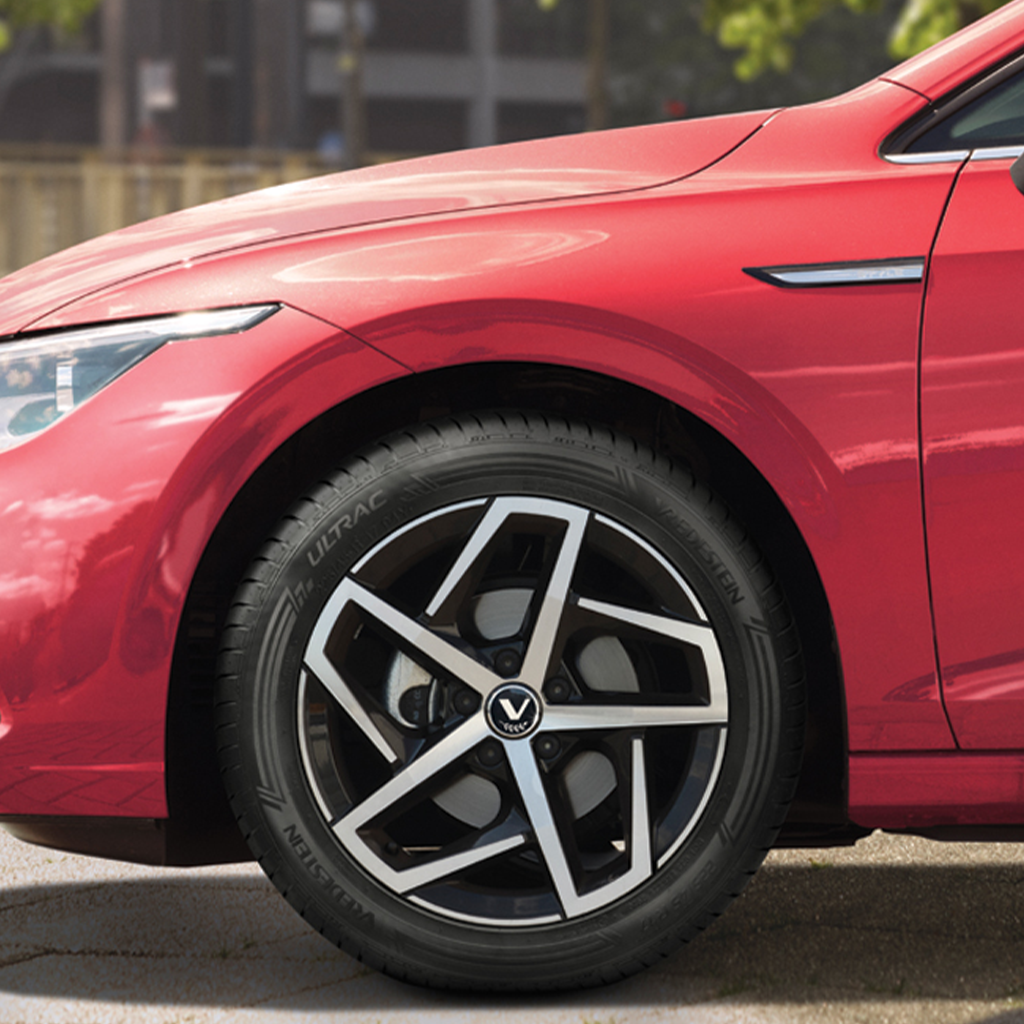 10% better braking on dry & wet surfaces*